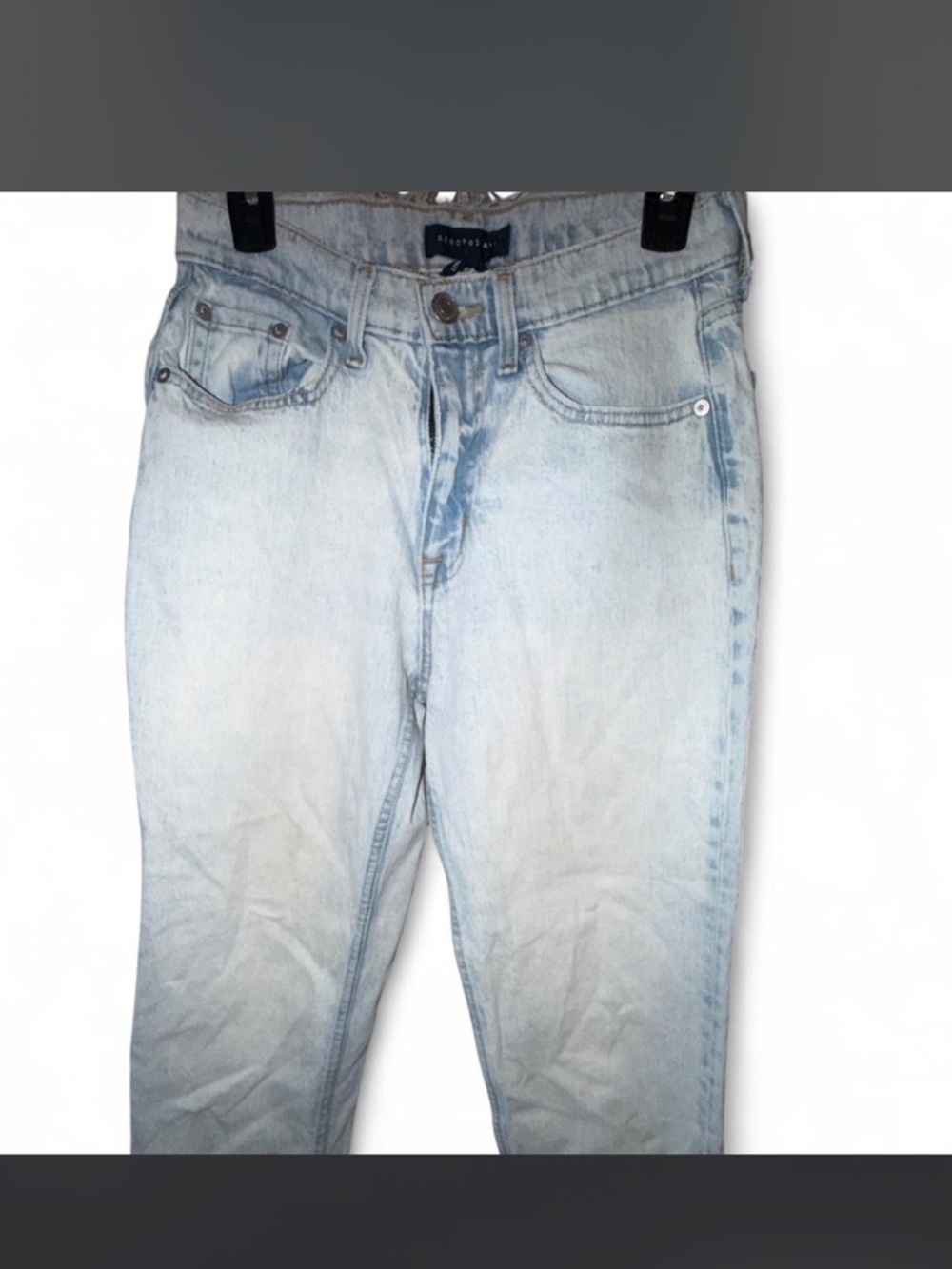 Aeropostale Light Blue mom jeans size 4